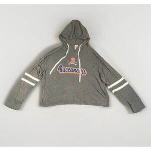 Tampa Bay Buccaneers Women's Cropped Hoodie Size M Sporty Cute GUC